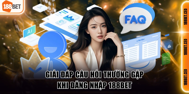 Giải đáp câu hỏi thường gặp khi đăng nhập 188BET